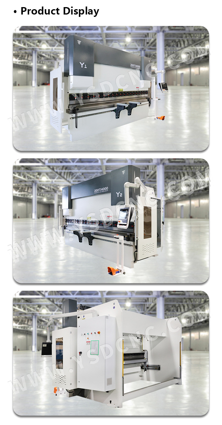 WE67k 200ton4000数控电液折弯机配DA-53T (6)