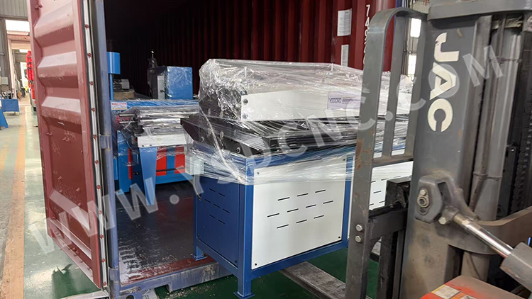 1 set Spiral duct machine & 1 set electric shearing machine & 1 set plasma cutting machine & 9 set Hvac Duct Machine (10) 螺旋风管机1台+电动剪板机1台+等离子切割机1台+暖通风管机9台 (10)