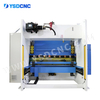 WE67K 100TON2500 CNC Electro-Hydraulic Prake Brake Machine带有DA-53T