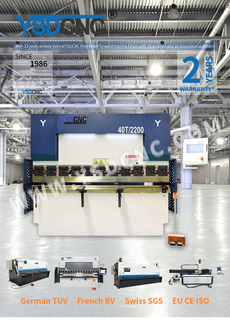 WC67K 40TON2200 伺服液压折弯机，带 TP10，出售板材折弯机 (4) 