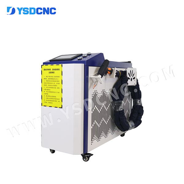 1500W CNC 4中1激光焊接机不锈钢金属切割机水冷水机激光焊接机