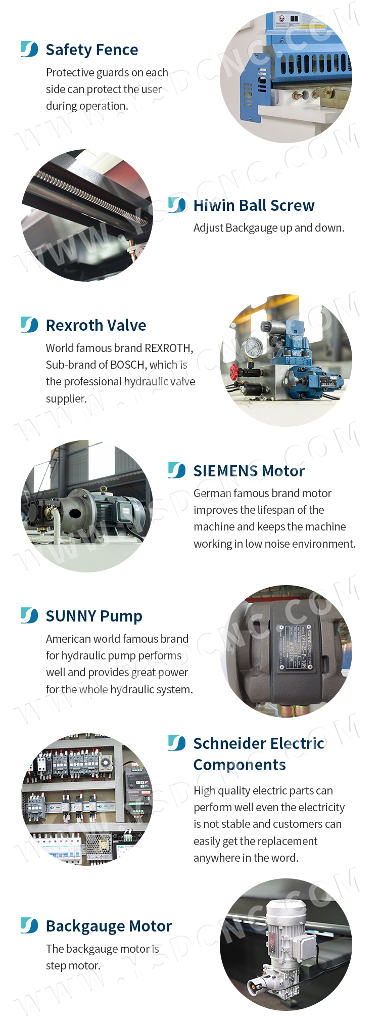液压吉隆剪切机，带有MD-111（6）QCC11600 Hydraulicine Guillotic Guillotic Guillotice Guillotic sharew Madeartion Hydraulic Guillotine sharew Machine 7） 
