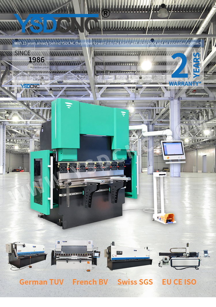 WC67K 80TON2000 数控液压折弯机配 EL 19T (4)