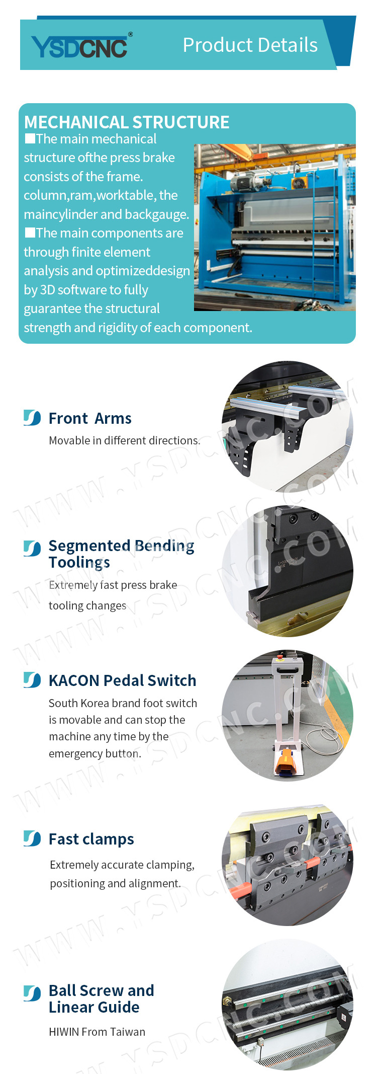 WE67k170ton3200 液压数控折弯机，数控板料折弯机配 DA-69S (9)