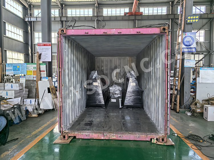 14 Hvac Duct Machines shipped to Pakistan (6) 