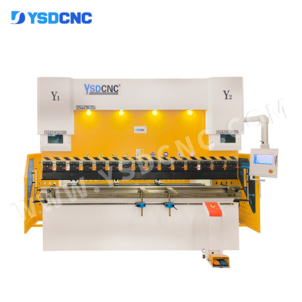 WC67K 125TON3200带有TP10的伺服液压CNC弯曲机，纸制动器出售