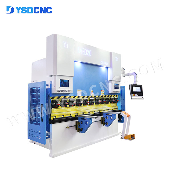 WE67K 100TON2500 CNC Electro-Hydraulic Prake Brake Machine带有DA-53T